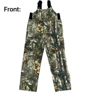 MidwayUSA Men's discontinued Hunter's Creek Bibs Realtree EDGE size Large✨